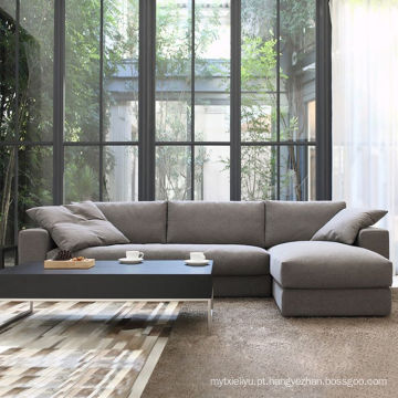 Moda estilo japonês sala sofá moderno da tela